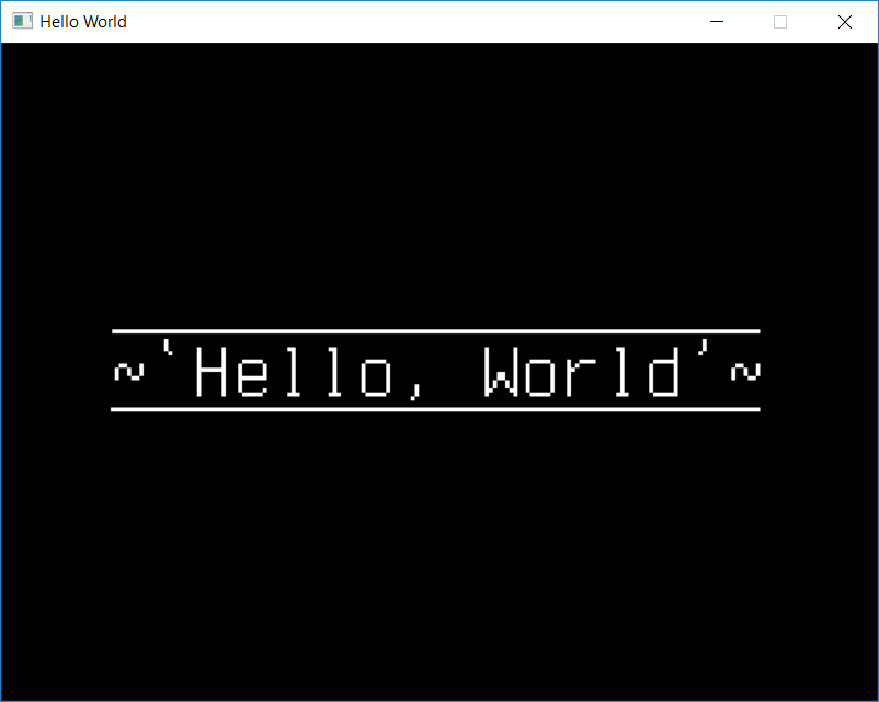 Hello World